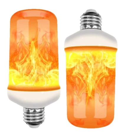 LED Flame Bulb Realistic Flicker E27 Warm Yellow