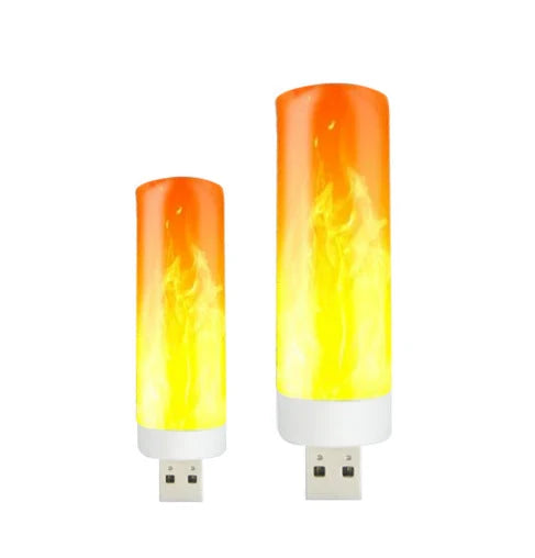 LED Flame Bulb Realistic Flicker E27 Warm Yellow