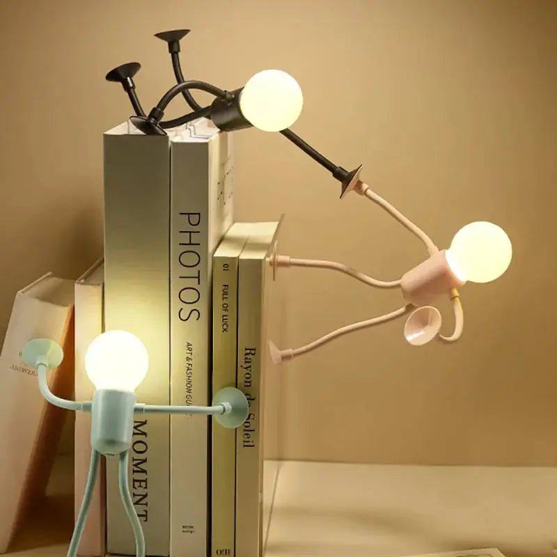 LED Night Light Warm White Suction Cups USB Rechargeable
