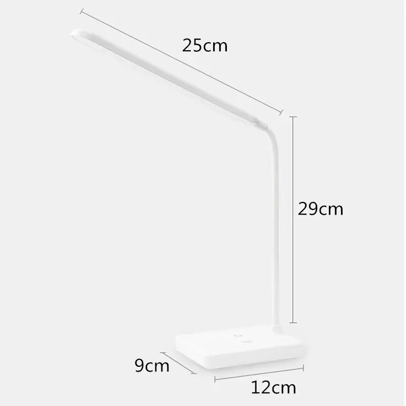 LED Table Lamp Touch Control Phone Holder USB Rechargeable