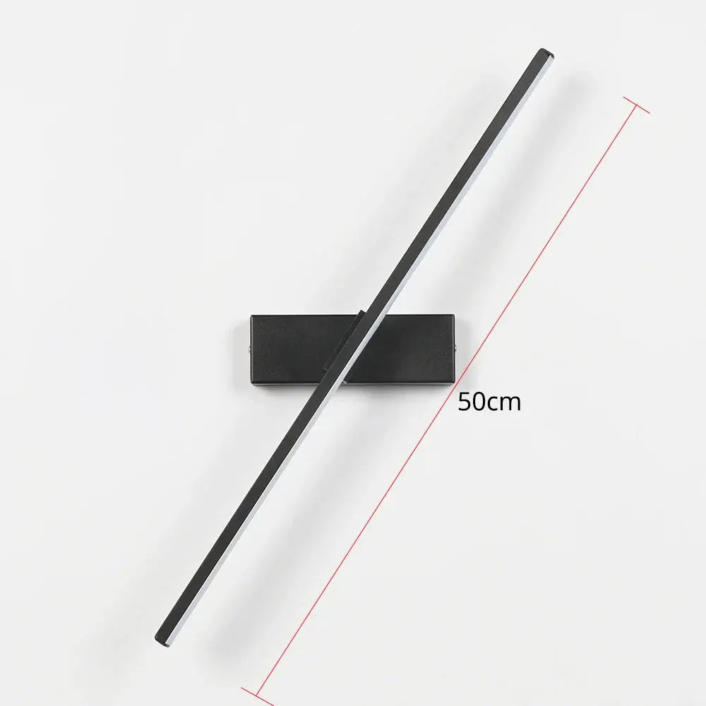 LED Wall Lamp Aluminum 330° Swivel Selectable Color Temp
