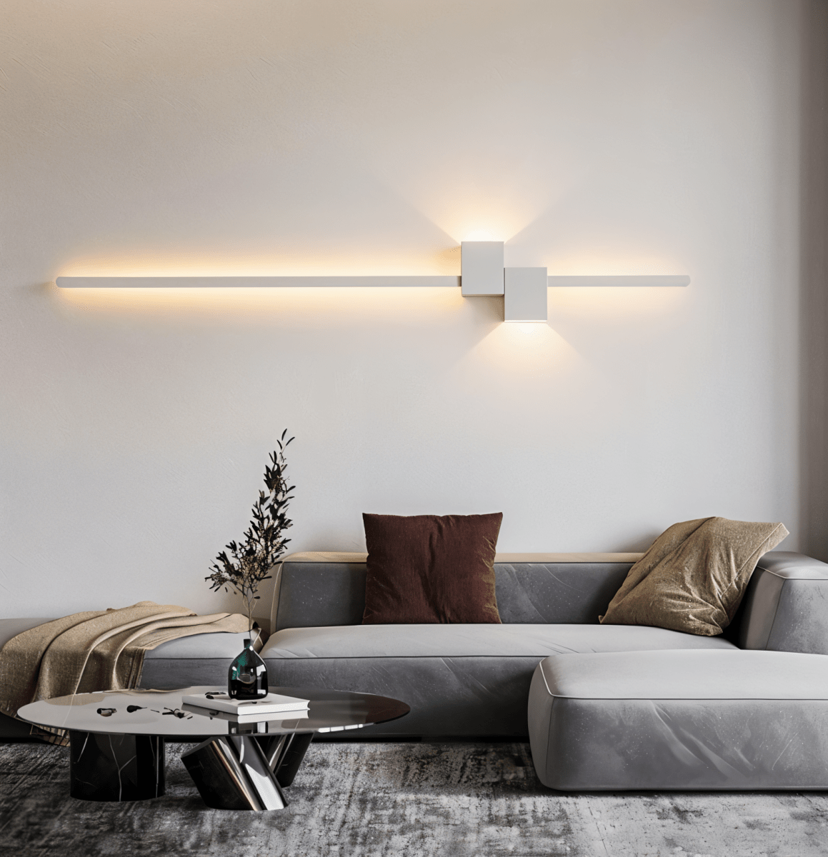 LED Wall Lamp Integrated LED Glare-Free Indirect Lighting