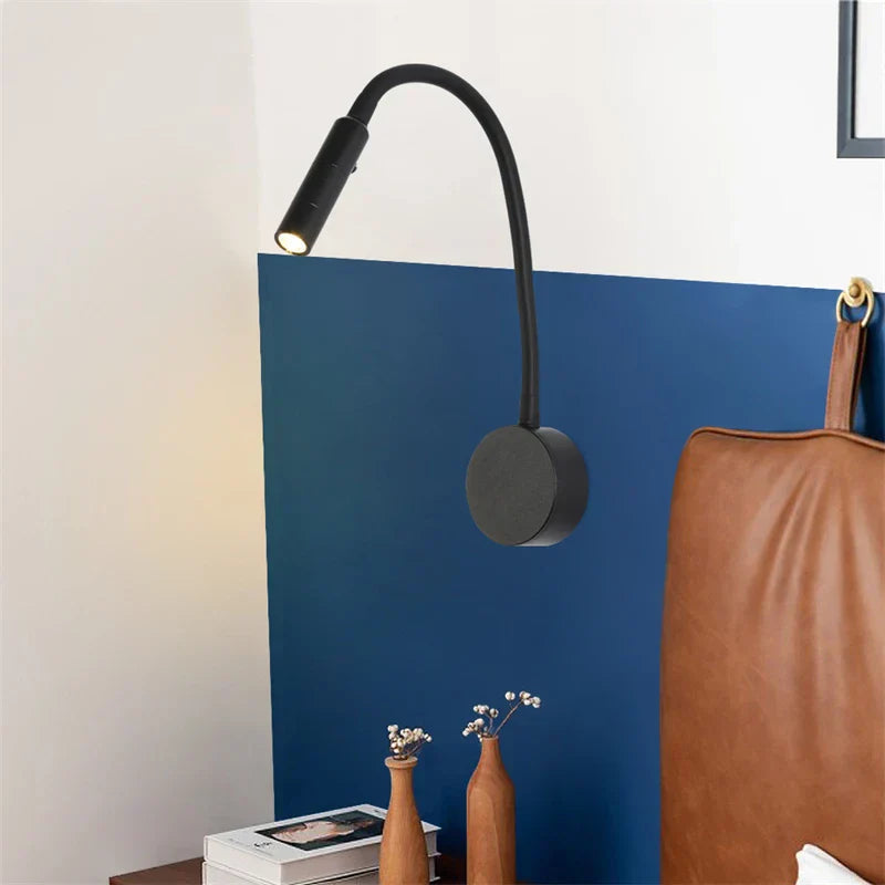 LED Wall Lamp Swivel Arm & 3 Color Temperatures