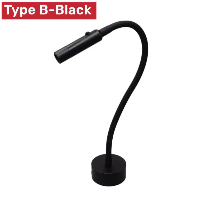 LED Wall Lamp Swivel Arm & 3 Color Temperatures