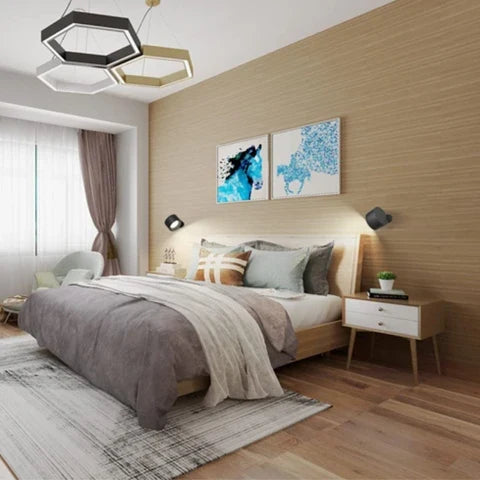 LED Wall Lamp Touch Control Dimmable Adhesive Mount