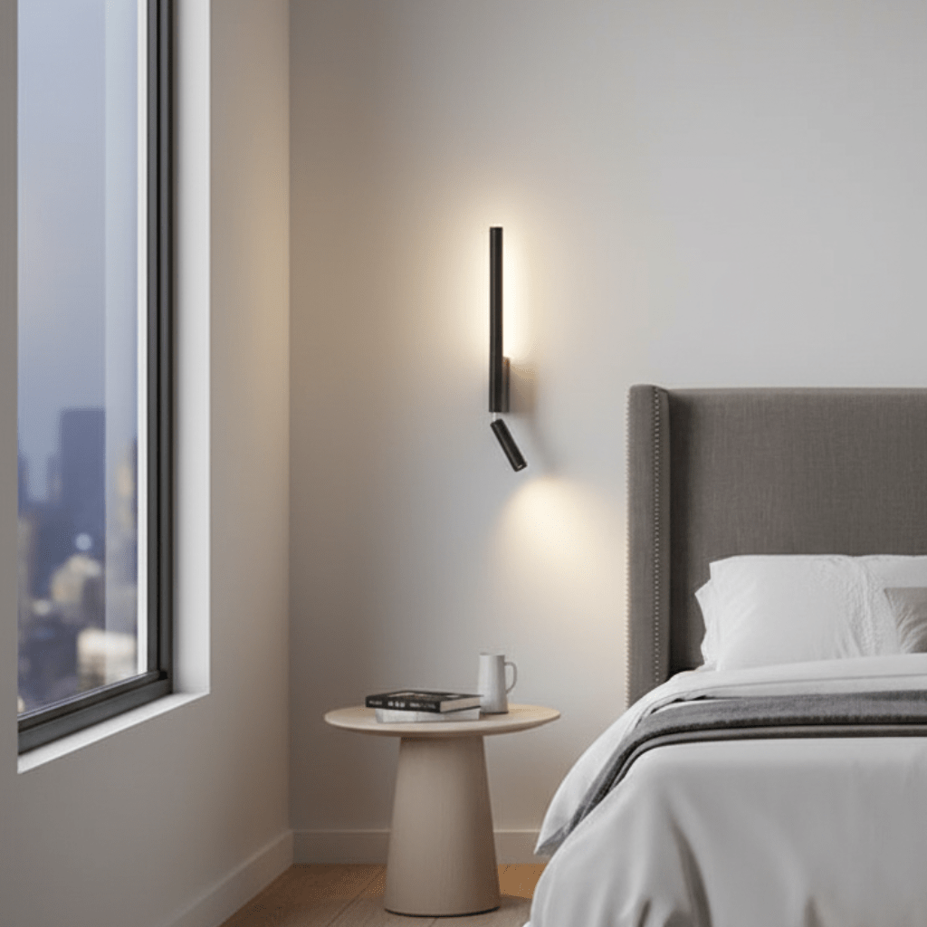 LED Wall Light Dimmable Uplight & Adjustable Spotlight