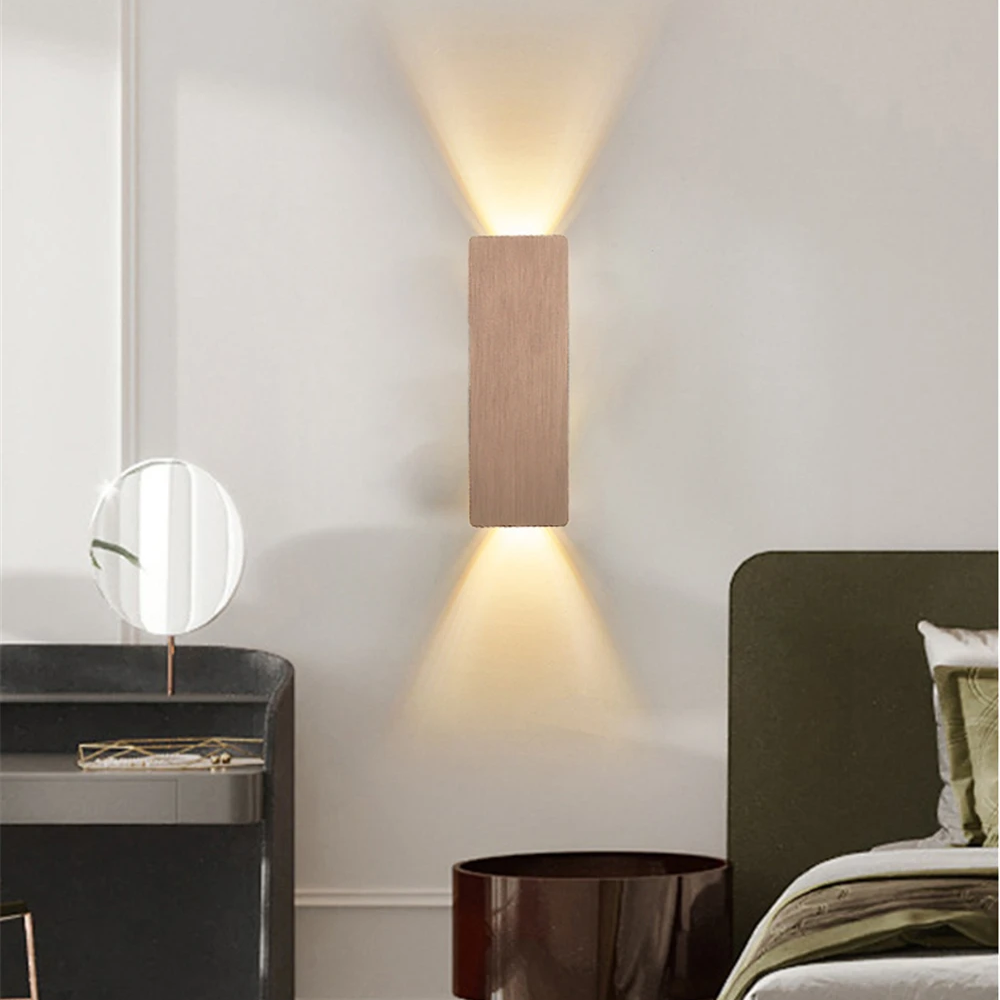 LED Wall Light Dual Up & Down Aluminum