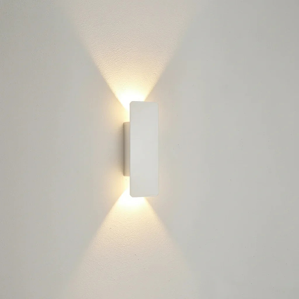 LED Wall Light Dual Up & Down Weather-Resistant Aluminum
