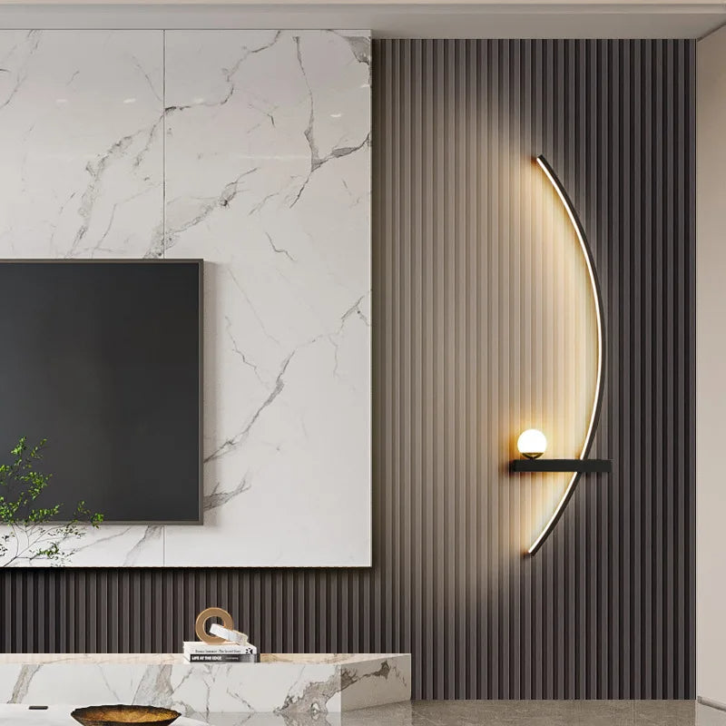 LED Wall Light With Shelf & Color Modes