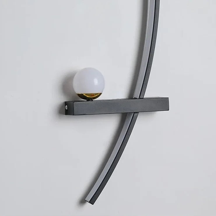 LED Wall Light With Shelf & Color Modes