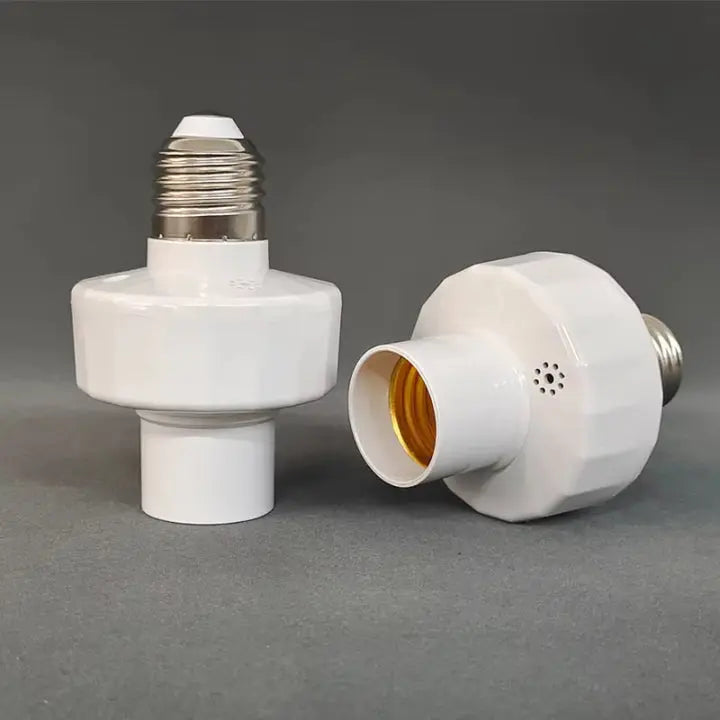 Lamp Holder E27 Motion-Activated Set of 3
