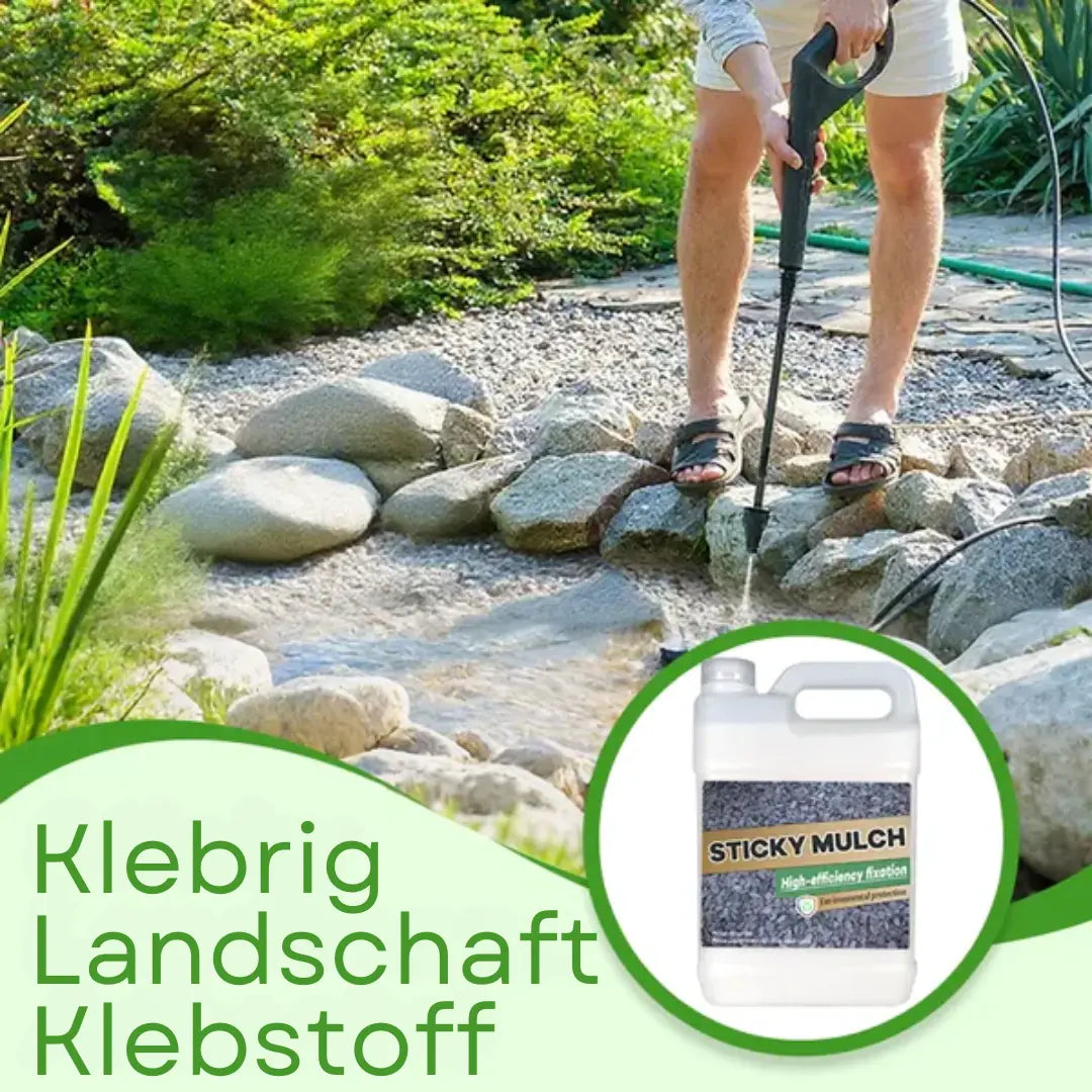 Landscape Adhesive Fast-Drying Strong Hold For Mulch & Gravel