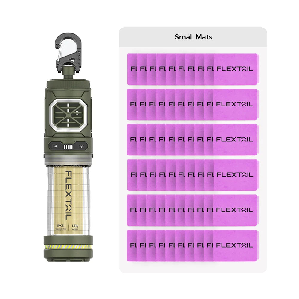 Lantern Mosquito Protection LED Adjustable Coverage Rechargeable