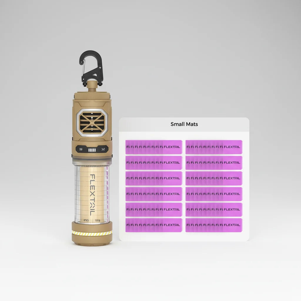 Lantern Mosquito Protection LED Adjustable Coverage Rechargeable