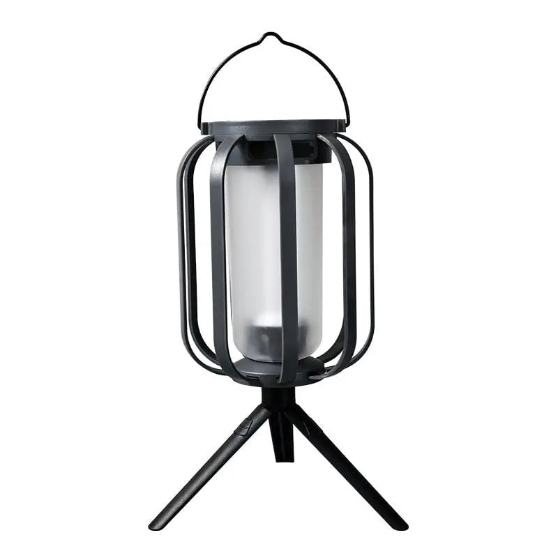 Lantern Solar-Powered USB-C Rechargeable Flickering Flame