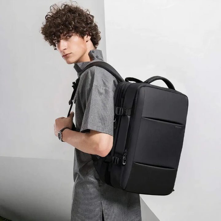 Laptop Backpack Expandable Waterproof Fits 17.3-Inch
