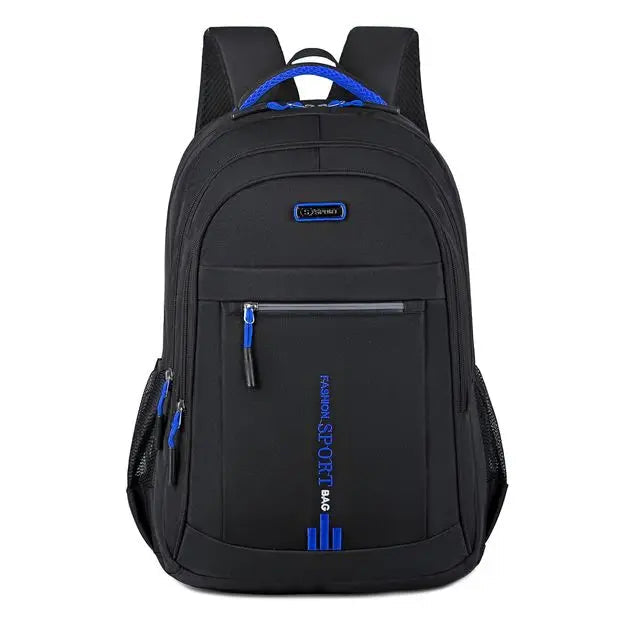 Laptop Backpack Waterproof Oxford Padded 15-Inch Compartment & Anti-Theft Zippers