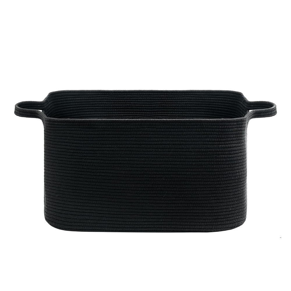 Large Storage Basket Foldable Washable Polyester 55 Liter Capacity