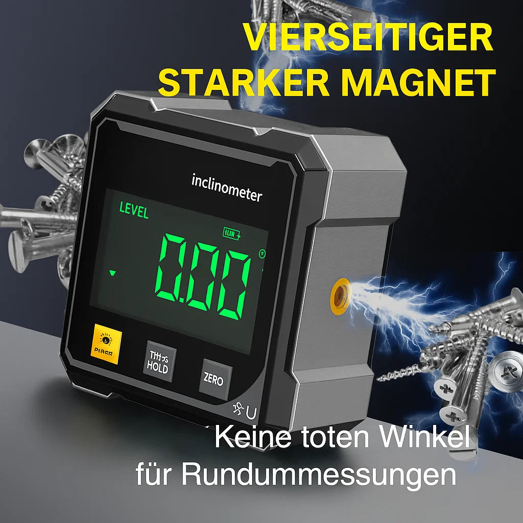 Laser Angle Finder 0.2° Precision Magnetic Base