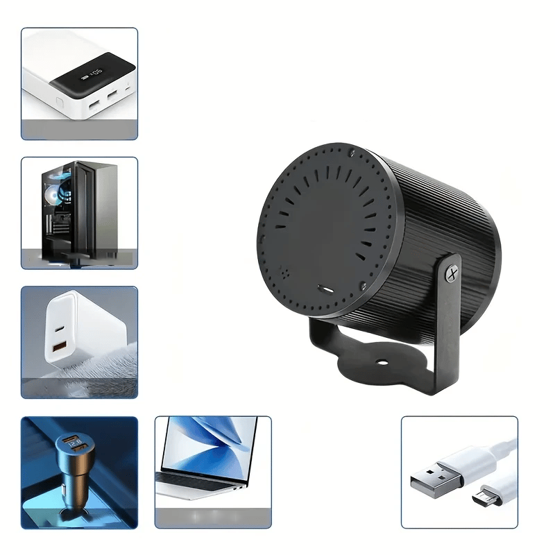 Laser Party Light Music-Sync USB-Powered Remote Control