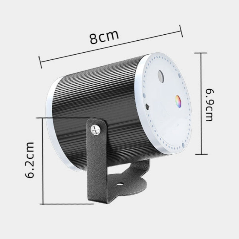 Laser Party Light Music-Sync USB-Powered Remote Control