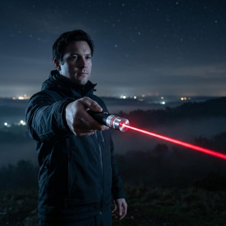 Laser Pointer Adjustable Power 0.62 Mile Range