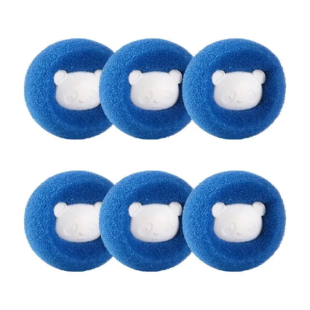 Laundry Balls Pet Hair & Lint Remover Set of 6