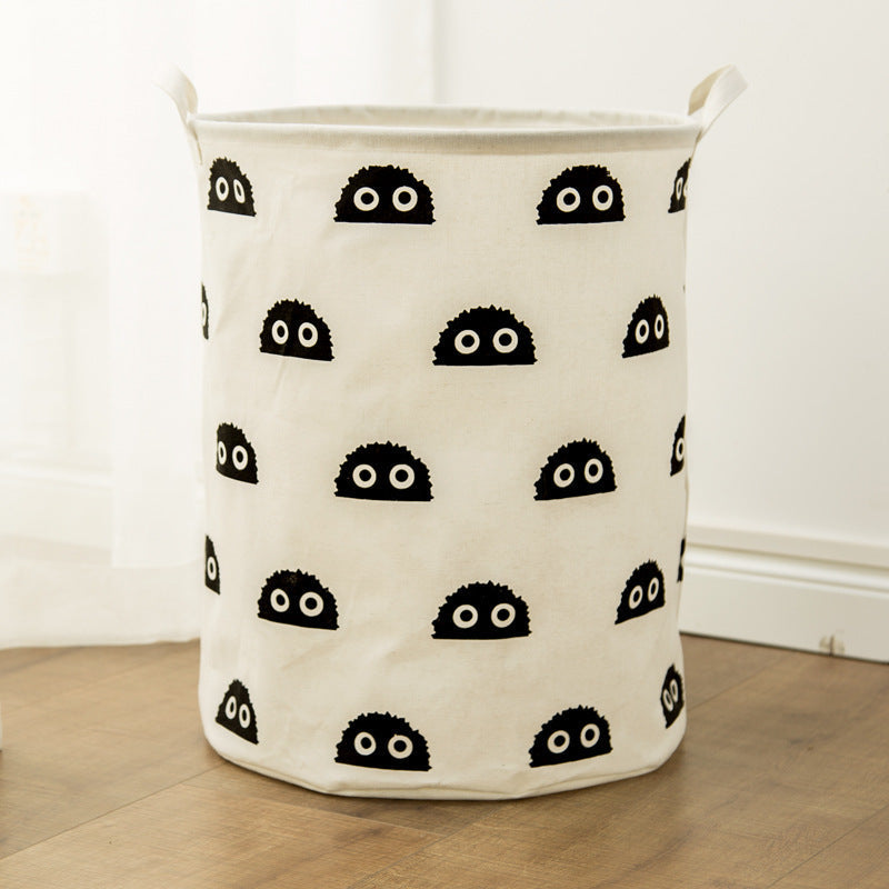 Laundry Basket Funny Quote Foldable Fabric Reinforced Handles