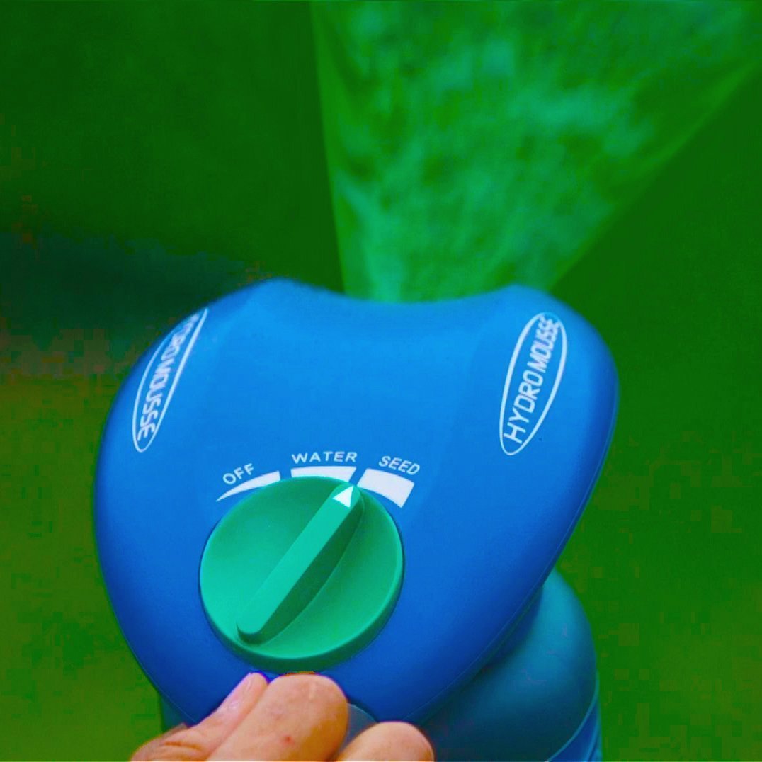 Lawn Seed Sprayer Wide Nozzle Universal Hose Pet Safe