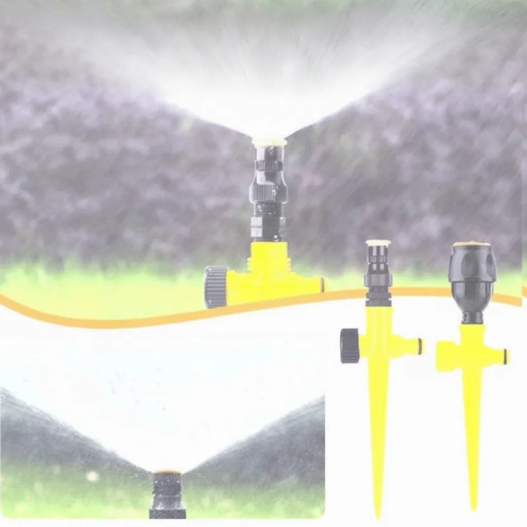 Lawn Sprinkler 360° Rotating Adjustable Spray Head