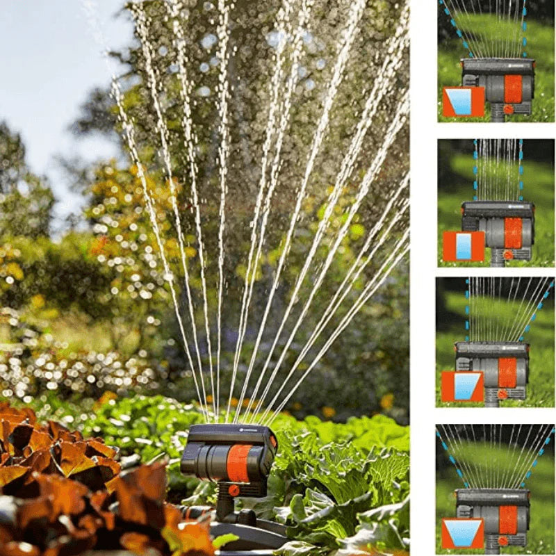 Lawn Sprinkler Programmable Timer & 16 Precision Nozzles