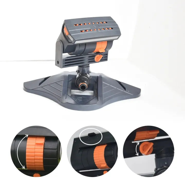 Lawn Sprinkler Programmable Timer & 16 Precision Nozzles