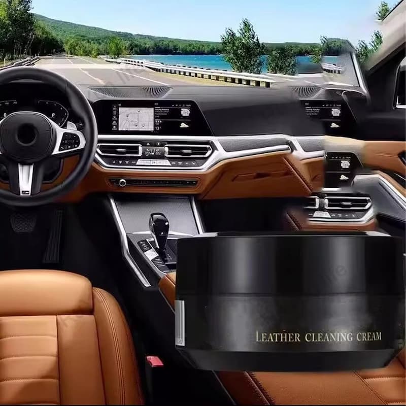 Leather Care Cream Color-Reviving & Oil-Free