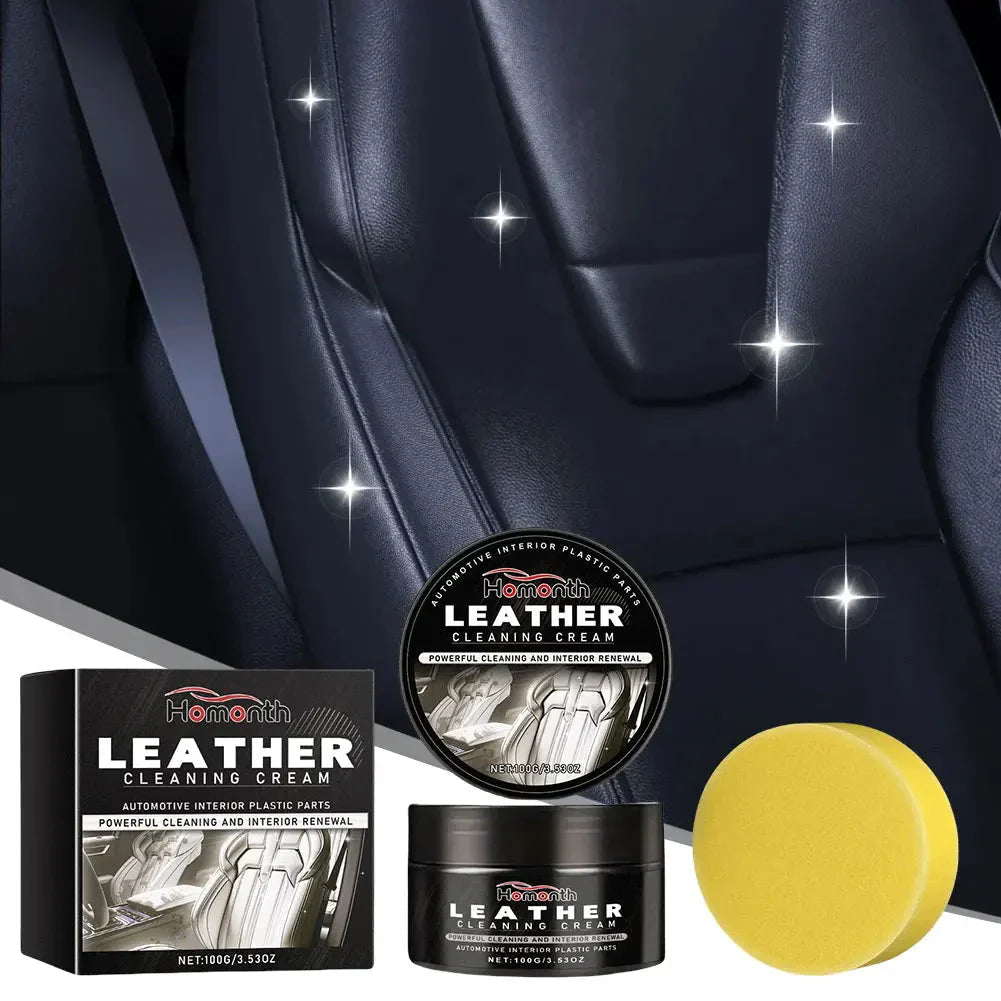 Leather Care Cream Restores Color & Removes Scratches
