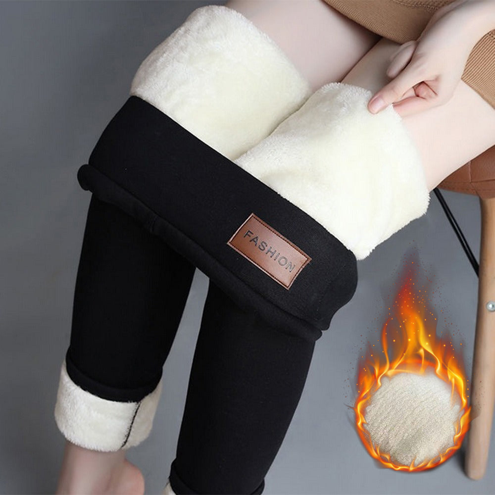 Leggings Fleece-Lined Warmth Plus Sizes
