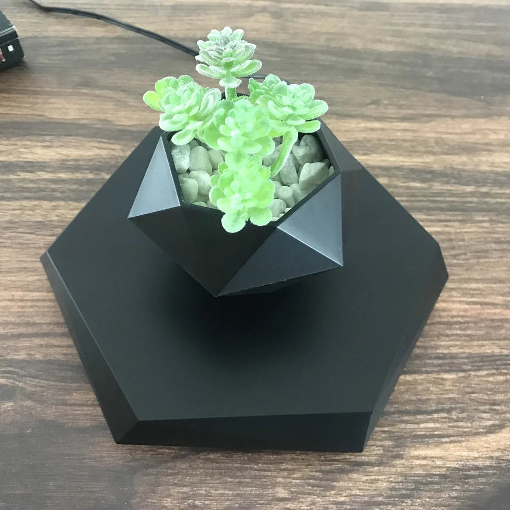 Levitating Planter Magnetic Levitation 360° Rotation