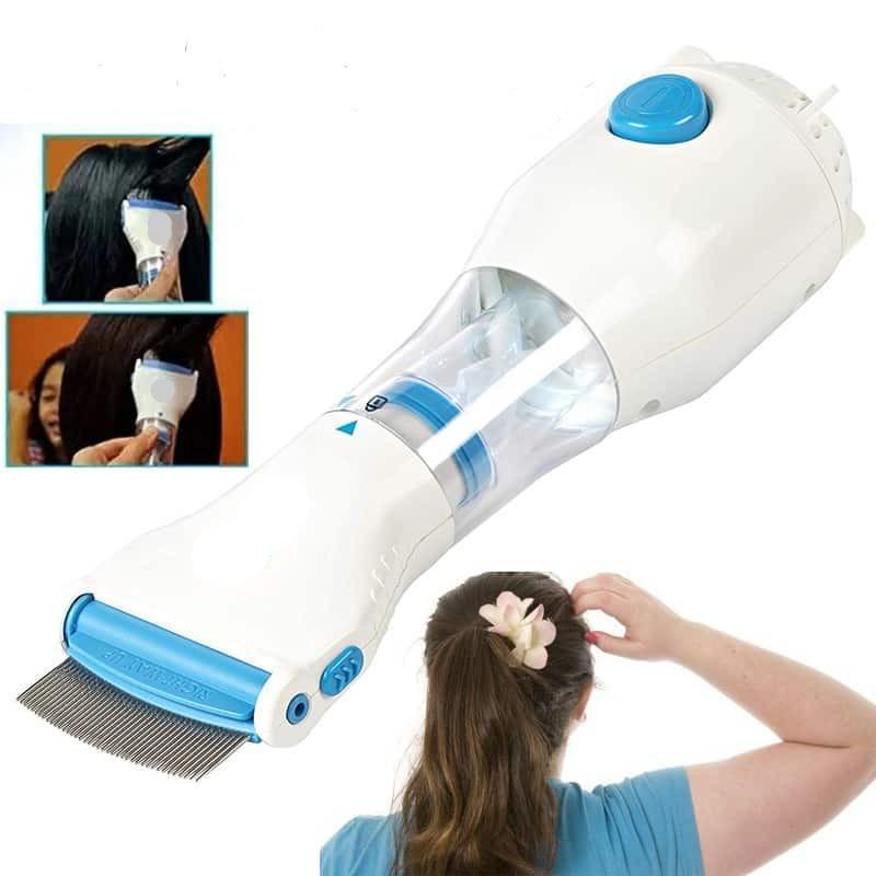 Lice Comb Vacuum Suction & LED Light USB Rechargeable