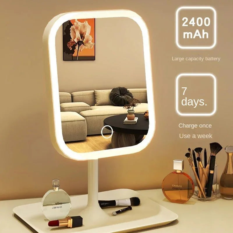 Lighted Makeup Mirror Touch-Dimmable 3 Color Temperatures