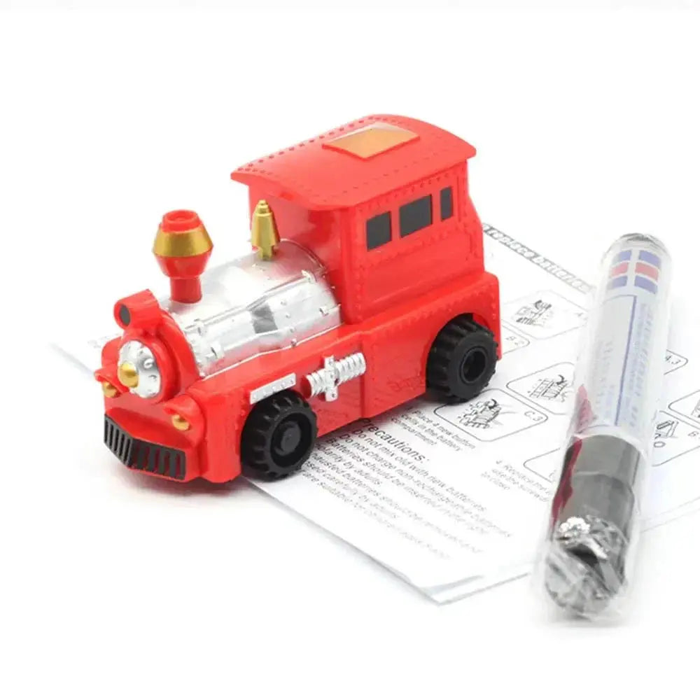 Line-Following Toy Car Induction Sensor Includes Drawing Pen