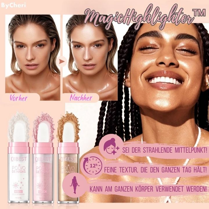 Liquid Highlighter Pen Sponge Applicator Long-Lasting Glow