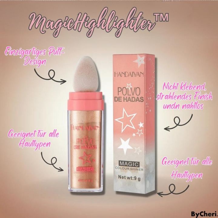 Liquid Highlighter Pen Sponge Applicator Long-Lasting Glow