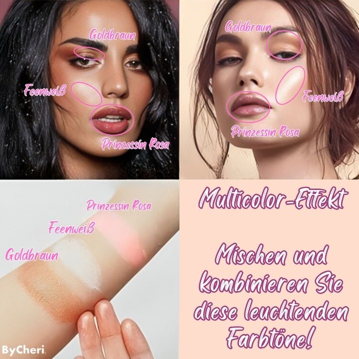 Liquid Highlighter Pen Sponge Applicator Long-Lasting Glow