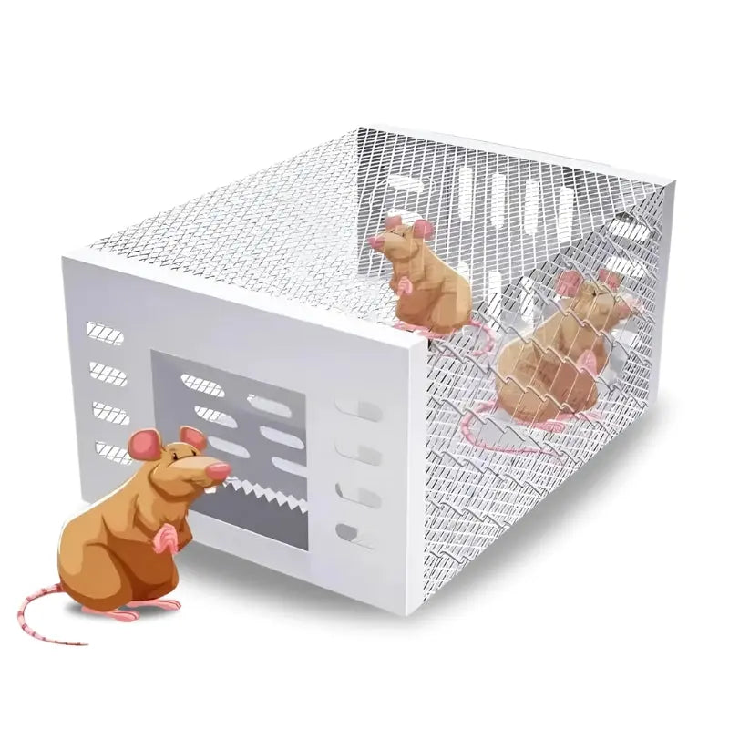 Live Mouse Trap Galvanized Steel One-Way Door