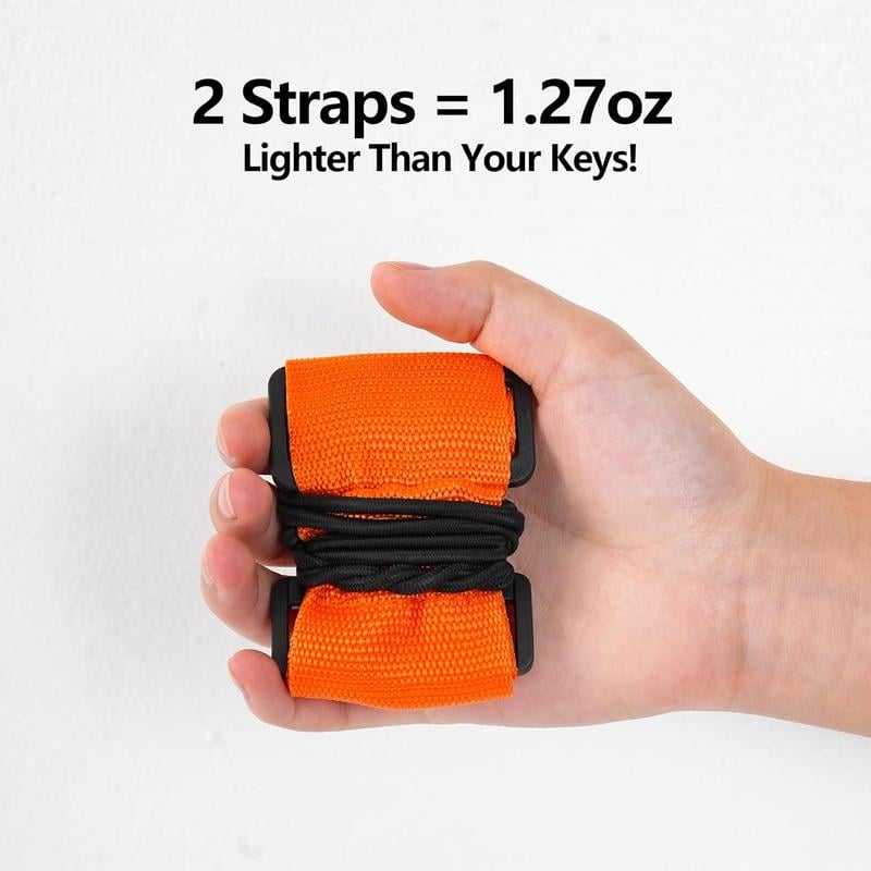 Luggage Strap Adjustable Polyester & Elastic Hands-Free