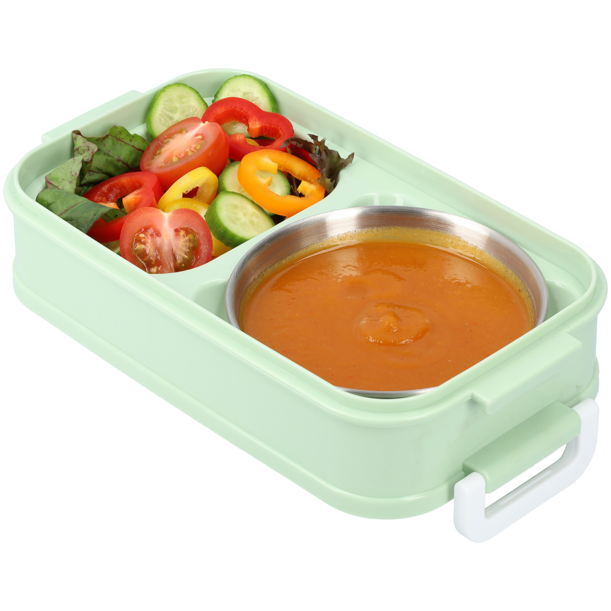 Lunch Box 3-Tier Leak-Proof BPA-Free