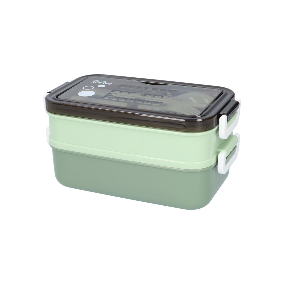 Lunch Box 3-Tier Leak-Proof BPA-Free