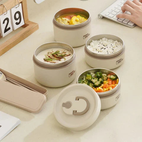 Lunch Box Set Stainless Steel Insulated & Leak-Proof
