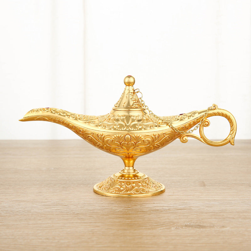 Magic Lamp 3D Embossed Zinc Alloy