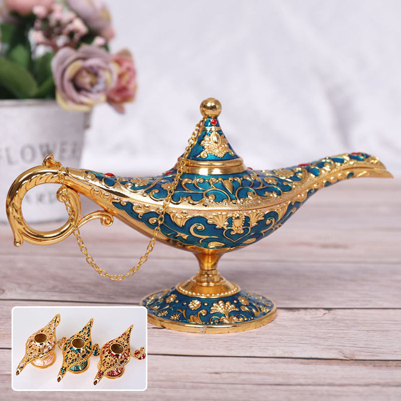 Magic Lamp 3D Embossed Zinc Alloy