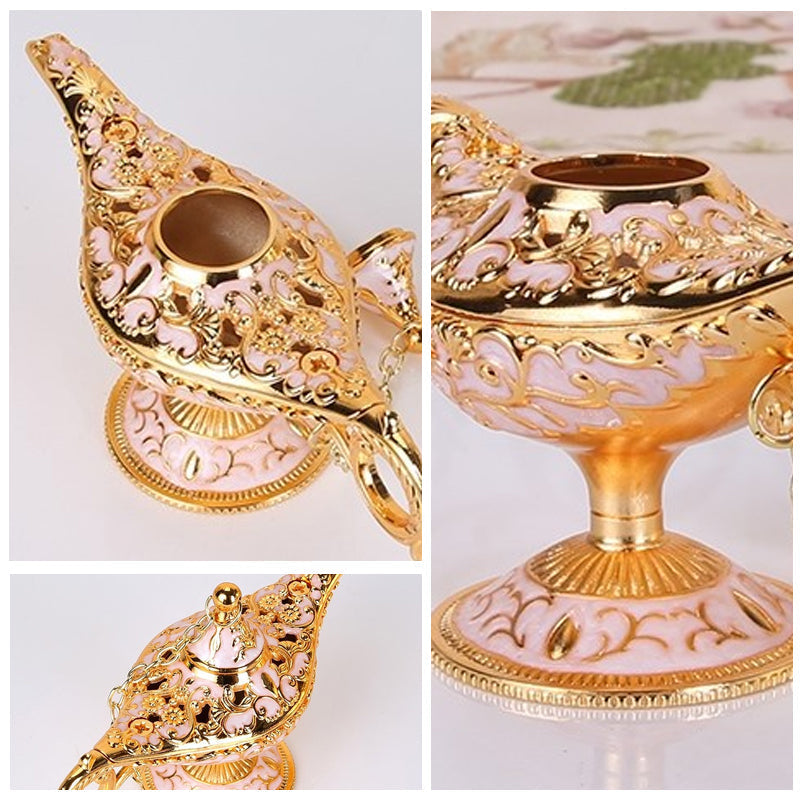 Magic Lamp 3D Embossed Zinc Alloy